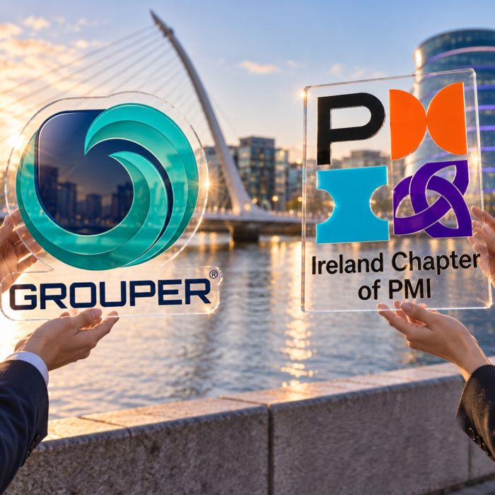 Grouper signs strategic partnership with the Ireland Chapter of Project Management Institute (PMI)